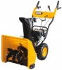 Снегоуборщик Garden Pro KCM24D-F 6,5 л.с. ручной стартер, Loncin H200 ширина 61 см колеса R13 цельны