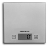 Весы кухонные электр. Ergolux ELX-SK01-C03 серый 5 кг