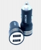 Зарядное уст-во в прикур. 2.4А 2USB черный Union