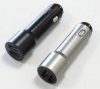 Зарядное уст-во в прикур. 2.4А и 1А 2USB металл удлин. KPR