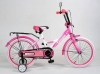 Велосипед 18" LAMBO розовый матовый пер, тормоз