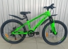 Велосипед 24" VARMA LEO H41D зелено-черный 7 ск. ст.