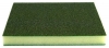 Губка абразивная P060 2-х сторонняя зелёная HOLEX