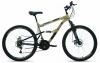 Велосипед 26" FORWARD ALTAIR MTB FS 2-х подв. беж/черный 18 ск