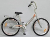Велосипед 24" VARMA City серо-оранж 1 ск скл.
