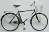 Велосипед 28" VARNA CITY Classic черный (корзина)