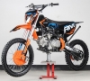 Мотоцикл 140 питбайк Regulmoto SPITFIRE PRO черный/оранж. 19/16