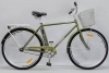 Велосипед 28" VARNA CITY Classic хаки (корзина)